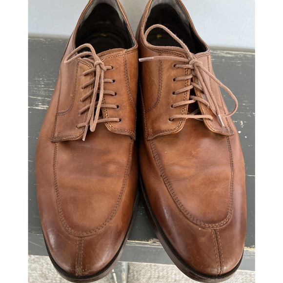 Cole Haan Grand Os Mens Brown Leather Lace Up Oxford Shoes Size 10M main image 6
